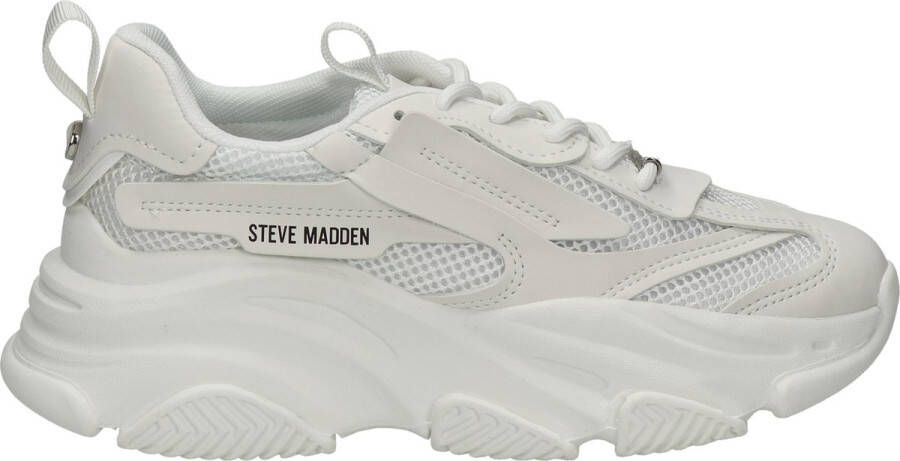Steve Madden Possession-e Lage sneakers Dames Wit