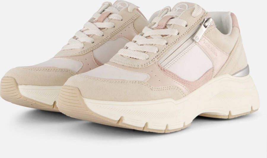 Tamaris Sneakers roze Leer Dames