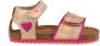 Vingino Floor leren sandalen roze metallic - Thumbnail 2