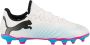 Puma Future 7 Play FG AG Jr. voetbalschoenen wit roze blauw Imitatieleer 28 - Thumbnail 5