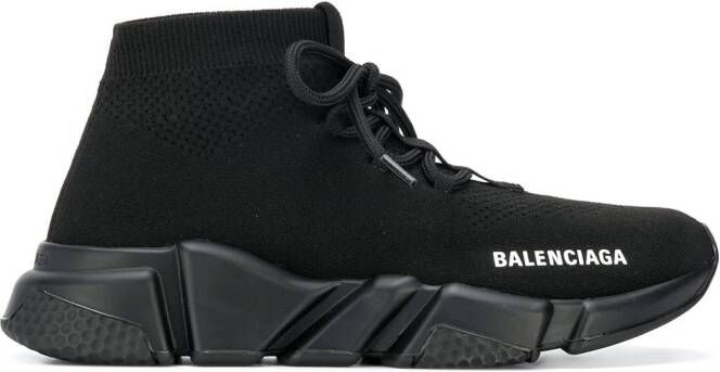 Balenciaga Speed vetersneakers Zwart