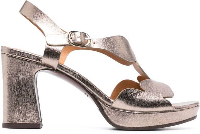 Chie Mihara Keita sandalen met metallic-effect Goud