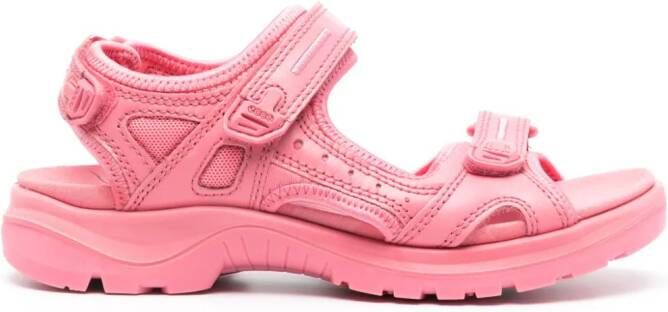 ECCO Offroad panelled sandals Roze