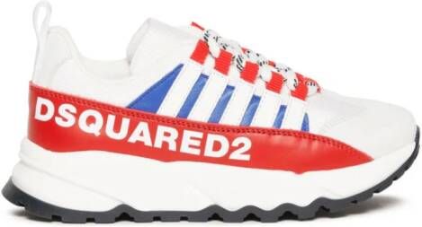 Dsquared2 Kids Sneakers met logoprint Wit