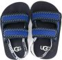 UGG Kids Lennon slingback sandalen Blauw - Thumbnail 3