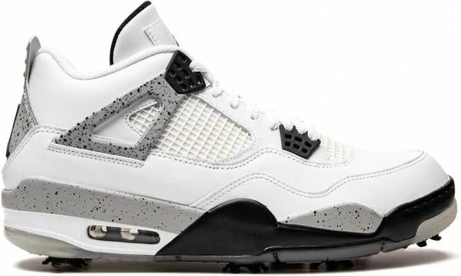 Jordan IV golf sneakers Wit