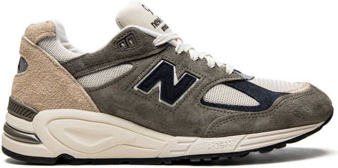 New Balance Made in USA 990v2 low-top sneakers Groen