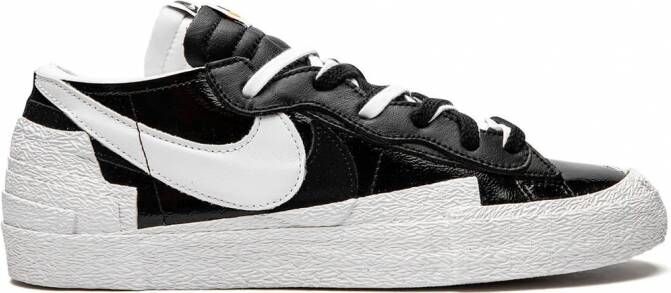 Nike x Sacai Blazer Low sneakers Zwart