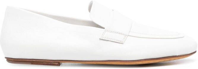 Officine Creative Leren penny loafers Wit