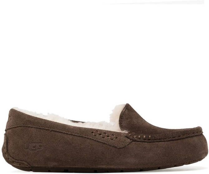 UGG Dakota loafers met lammy voering Bruin