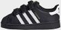 Adidas Originals Superstar CF1 Kinderschoenen Kinder Sneakers met klittenband Zwart EF4843 - Thumbnail 6