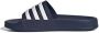 Adidas Sportswear Adilette Shower slippers donkerblauw wit Rubber 33 - Thumbnail 3