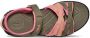 Teva sandalen olijfgroen roze Meisjes Textiel 29 30 - Thumbnail 18
