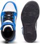 Puma Rebound V6 Mid sneakers wit zwart blauw Imitatieleer 31 - Thumbnail 4