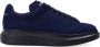 Alexander mcqueen Oversized Suede Sneakers Blue Heren - Thumbnail 1