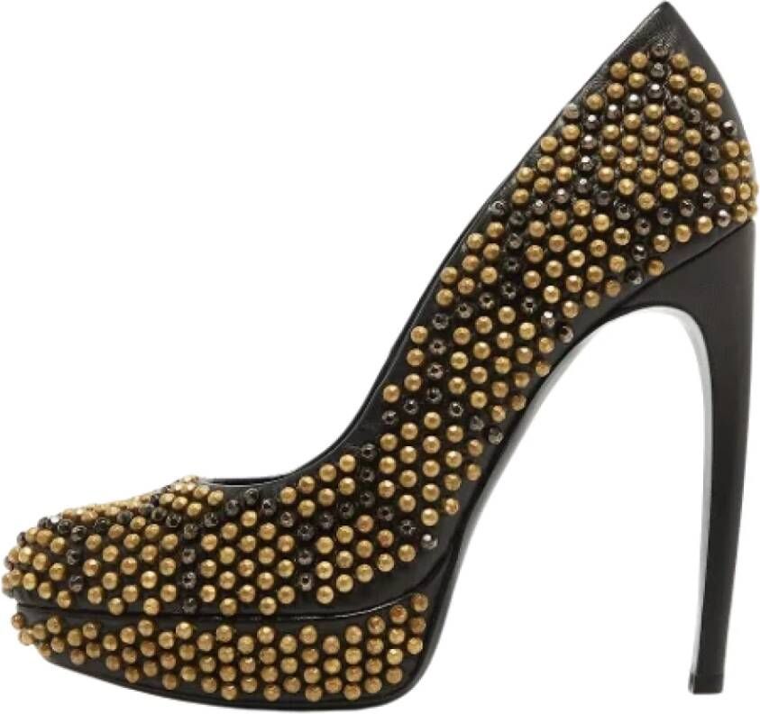 Alexander McQueen Pre-owned Leather heels Multicolor Dames