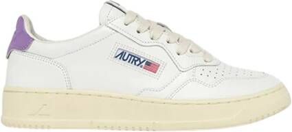 Autry Vintage-geïnspireerde Lage Sneakers White Dames