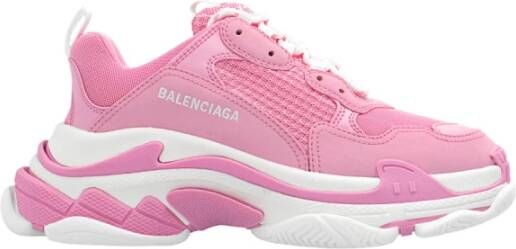 Balenciaga Triple S Sneakers Roze Dames