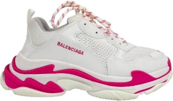 Balenciaga Vintage Pre-owned Leather sneakers Multicolor Heren
