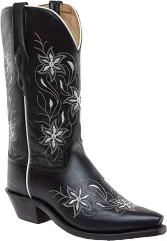 Bootstock Laarzen Zwart Dolly cowboy laarzen zwart