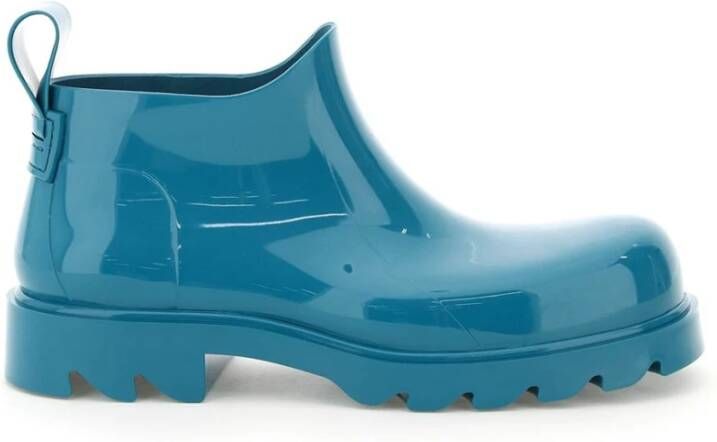 Bottega Veneta Rain Boots Blue Heren