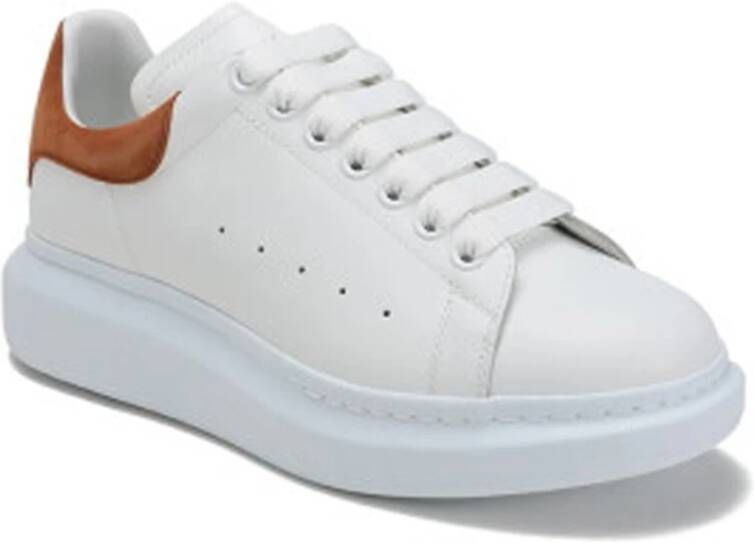 alexander mcqueen Oversized Sneakers met Suede Detail White Heren