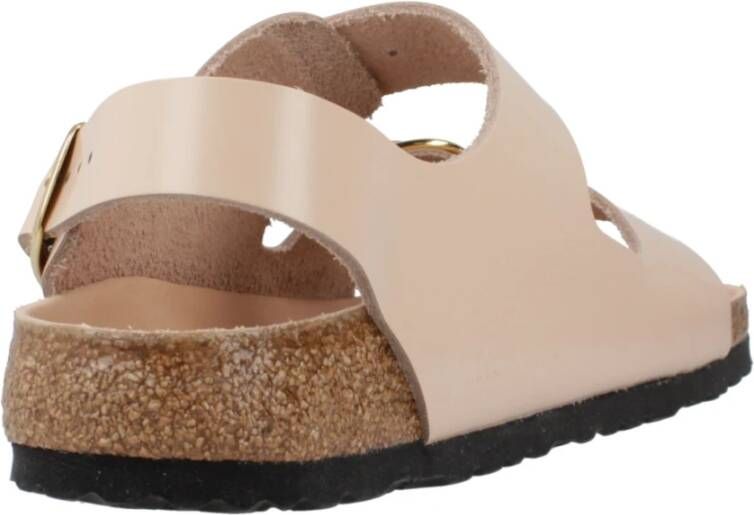 Birkenstock Elegant Flat Sandals for Summer Beige Dames