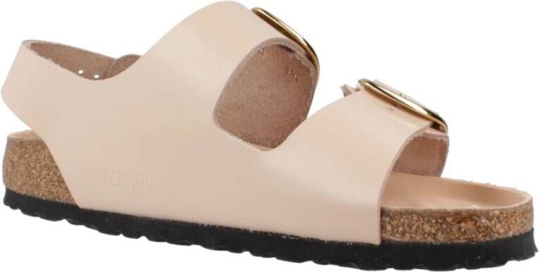 Birkenstock Elegant Flat Sandals for Summer Beige Dames