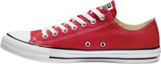 Converse Lage canvas sneakers Rood Dames