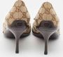Gucci Vintage Pre-owned Canvas heels Beige Dames - Thumbnail 5