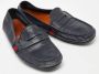 Gucci Vintage Pre-owned Leather flats Blue Heren - Thumbnail 4