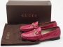 Gucci Vintage Pre-owned Leather flats Pink Dames - Thumbnail 8
