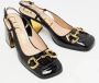 Gucci Vintage Pre-owned Leather heels Black Dames - Thumbnail 4