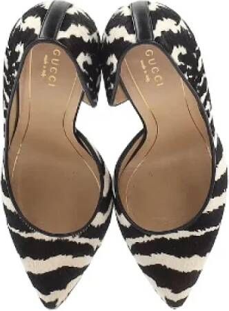 Gucci Vintage Pre-owned Wool heels Multicolor Dames