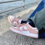 Nike Rose Whisper Low Top Sneakers Roze Unisex - Thumbnail 7