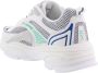 Nubikk Comet Runner Ladies Sneaker Off-White Artificial Blue - Thumbnail 6
