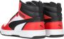 Puma Rebound V6 Mid Jr White Black for All Time Red Fashion sneakers Schoenen weiß maat: 37.5 beschikbare maaten:36 37.5 38.5 39 - Thumbnail 12