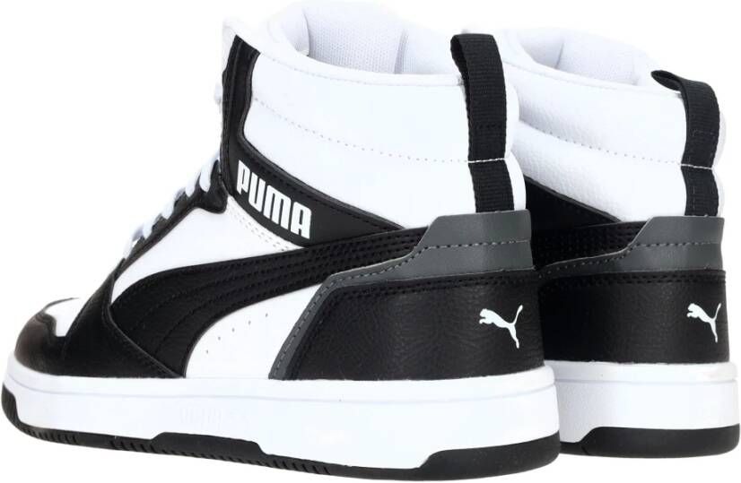 Puma Rebound V6 Mid Sneaker Zwart Heren