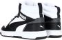 Puma Rebound V6 Mid Jr White Black shadow Gray (gs) Fashion sneakers Schoenen weiß maat: 37.5 beschikbare maaten:37.5 38.5 39 - Thumbnail 14