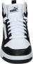Puma Rebound V6 Mid Jr White Black shadow Gray (gs) Fashion sneakers Schoenen weiß maat: 37.5 beschikbare maaten:37.5 38.5 39 - Thumbnail 12