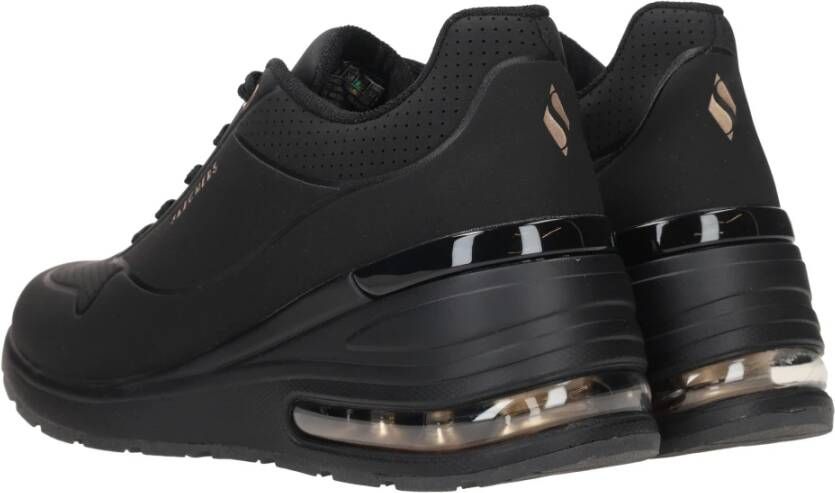 Skechers Chunky Elevated Air Sneakers Black Dames