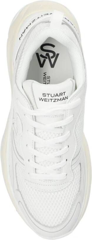 Stuart Weitzman Sneakers SW TRAINER in wit - Foto 6
