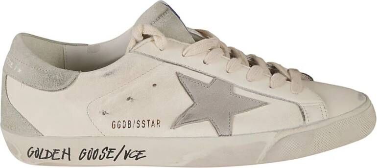 Golden Goose Nappa Bovenwerk Ster Sneakers White Heren