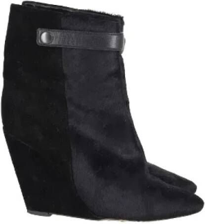 Isabel Marant Pre-owned Wool boots Black Dames