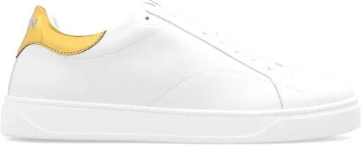 Lanvin Sneakers met logo White Heren