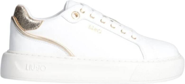 Liu Jo Crackle Detail Dames Sneakers White Dames