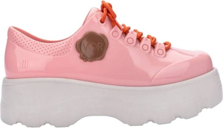 Melissa Mode Sneakers Kick Off Buckle Up Pink Dames