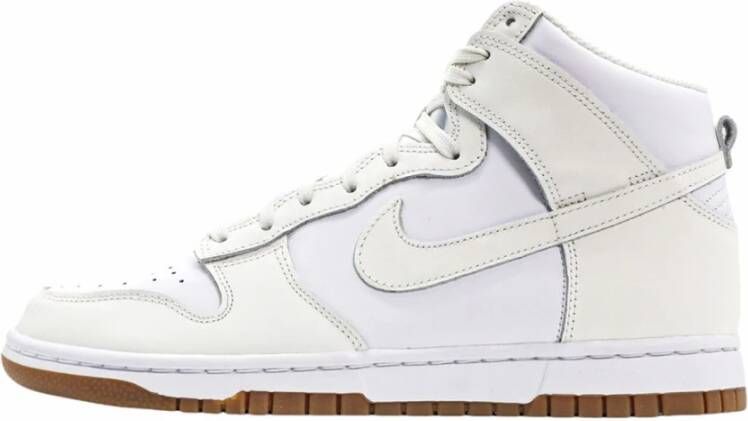 Nike Sail Gum High-Top Sneakers Wit Dames