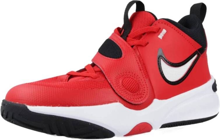 Nike Sneakers Red Black Dames
