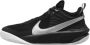 Nike Team Hustle D 10 (Ps) Black Metallic Silver-Volt-White Basketballschoes pre school CW6736-004 - Thumbnail 3